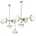 Люстра подвесная LIGHTSTAR Globo 813191 9 ламп 27 м² цвет бронза