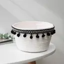 Корзина Доляна Мокко 16x9x16 см бумага цвет белый 5442971