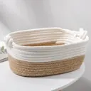Корзина Доляна Вега 18.5x14x31 см бумага цвет белый 6912996