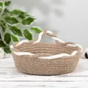 Корзина Доляна Визави 23.5x9x25 см текстиль цвет бежевый 5075265