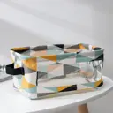 Корзина Доляна Рио 17x12.5x25 см лен цвет белый 5453884