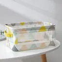 Корзина Доляна Рио 17x12.5x25 см лен цвет жёлтый/золотой 5453883