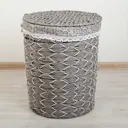 Корзина Доляна Вьюнок 34x53x44 см бумага цвет серый/серебристый 3549412
