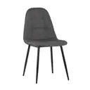 Стул кухонный Стул груп AV 411-222-K3-08 (Box) 82.5x54x45 см экокожа цвет темно-серый