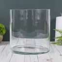 Ваза Evis "Трубка" 20x20 см стекло