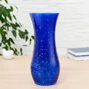 Ваза Simaland "Крапле-кобольт" 25.5 см стекло