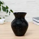 Ваза Simaland "Крапле-чёрный" 14.5x11 см стекло