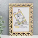 Рамка Keep memories 4122531, 10x15 см, пластик, цвет золотистый