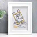 Рамка Keep memories 3935818, 10x15 см, пластик, цвет белый