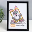 Рамка Keep memories 4313275, 15x21 см, пластик, цвет черный