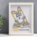 Рамка Keep memories 3935865, 15x21 см, пластик, цвет белый