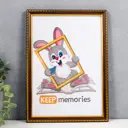 Рамка Keep memories 4313258, 21x30 см, пластик, цвет коричневый