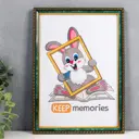 Рамка Keep memories 2886412, 21x30 см, пластик, цвет зеленый