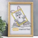 Рамка Keep memories 3935897, 21x30 см, пластик, цвет бежевый