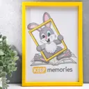 Рамка Keep memories 7149599, 21x30 см, пластик, цвет желтый