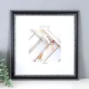 Рамка Gallery 7786783, 30x30 см, пластик, цвет черный, пластиковый экран