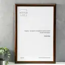 Рамка Gallery 5068727, 40x60 см, пластик, цвет коричневый