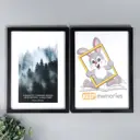 Рамка Keep memories 7733991, 21x30 см, пластик, цвет черный