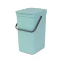 Ведро мусорное Brabantia Sort & Go 109744 12л цвет мятный