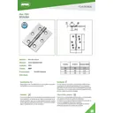 Петля AMIG 2002-60x40 нержавеющая сталь