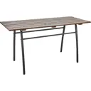 Стол садовый разборный Garden 146x75x60 см металл/дерево каштановый