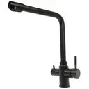 Однорычажный смеситель Argotech Solid цвет черный лакированный 35-09 black