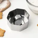 Форма для выкладки Доляна «Восьмиугольник» 7.5×4 см с прессом нержавеющая сталь