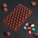 Форма для шоколада Доляна «Кофейные бобы» 18.5×11 см 55 ячеек