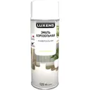 Эмаль аэрозольная декоративная Luxens сатинированная цвет белый 520 мл