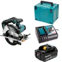 Пила дисковая аккумуляторная Makita LXT DHS630RT, 18 В Li-Ion 1х5 Ач, 165 мм