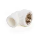 Угол 90° комбинированный Lammin ВР 25x1/2" полипропилен