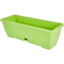 Балконный ящик 19x16.5x50 см v15.7 л пластик зеленый киви