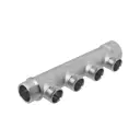 Коллектор MPF 4 выхода х 3/4" х 1/2" наружная резьба