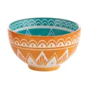 Миска круглая Typhoon World foods India 9.50 см керамика цвет разноцветный