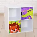 Комод Лесная мастерская 4 ящика 60x30x60 см МДФ цвет белый 5238764