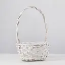 Корзина Simaland 20x31x20 см ива цвет белый