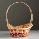 Корзина Simaland 32x10x23 см бамбук цвет бежевый