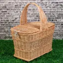 Корзина Simaland 39x43x27 см ива цвет бежевый