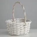Корзина Simaland 17x16x12 см ива цвет белый