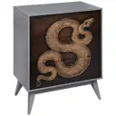 Комод Bogacho 3 ящика 84x48x108 см МДФ цвет серый 11670