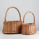 Корзина Simaland 24.5x35x30 см ива цвет коричневый