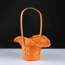 Корзина Simaland 21x29x13 см бамбук цвет оранжевый