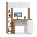 Компьютерный стол Моби 127x165x60 см ЛДСП цвет светло-бежевый 1022685