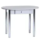 Кухонный стол Форпост 4863416 100x75 см ЛДСП цвет серый