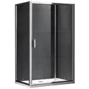 Душевая ширма GEMY Victoria S30191B-A80 прямоугольная 140х80см
