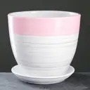 Горшок цветочный 7454688 Simaland 10 см 5 л керамика разноцветный