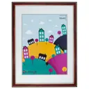 Рамка Platinum Офис 283_3040, 30x40 см, пластик, цвет бордовый