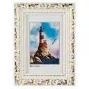 Рамка Platinum Садко 16SW1015, 10x15 см, пластик, цвет белый