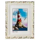 Рамка Platinum Садко 16SW1521, 15x21 см, пластик, цвет белый