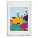 Рамка Platinum Акварель AW21x30N, 21x30 см, пластик, цвет белый